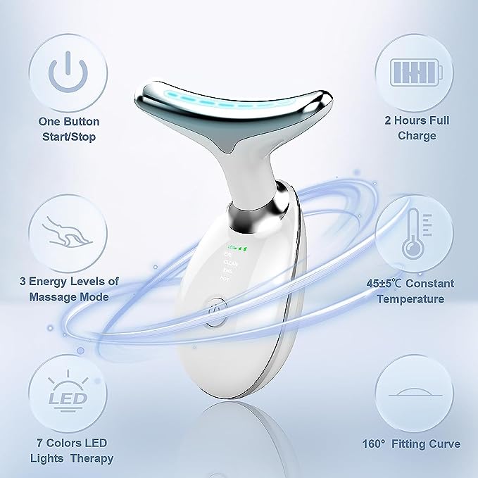 7 Color V Face Massager