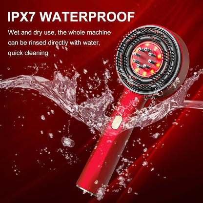Red Light Therapy Scalp Massager Hair Comb