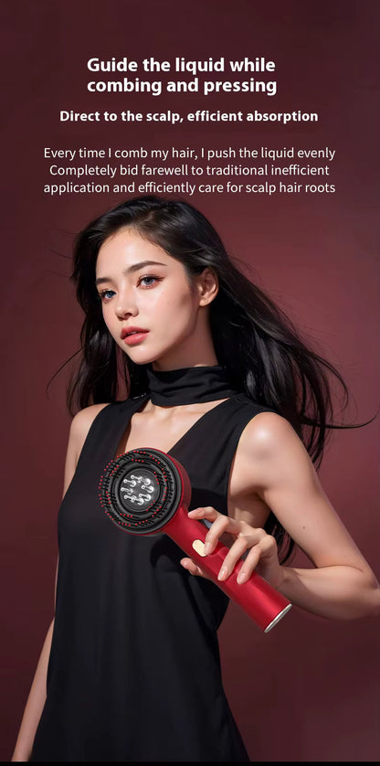 Red Light Therapy Scalp Massager Hair Comb