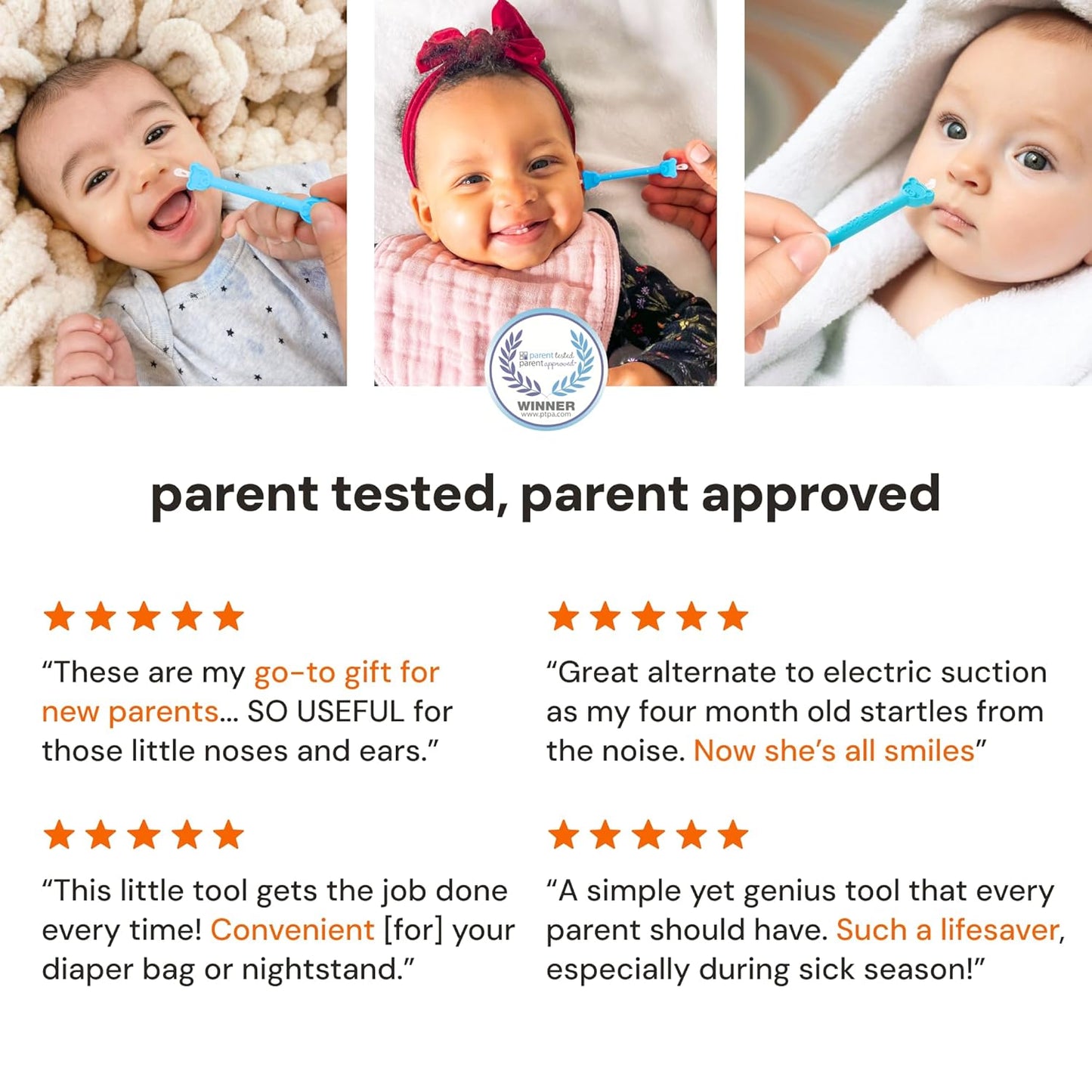 Baby Nose Cleaner & Ear Wax Removal Tool